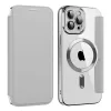 Techsuit - SmartMag kinyitható tok - iPhone 11 Pro Max - Szürke