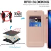 Techsuit - SmartMag kinyitható tok - iPhone 13 Pro - Rózsaszín