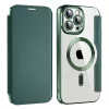 Techsuit - SmartMag kinyitható tok - iPhone 13 Pro - Zöld