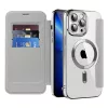 Techsuit - SmartMag kinyitható tok - iPhone 13 Pro - Szürke