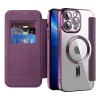 Techsuit - SmartMag kinyitható tok - iPhone 13 Pro - Lila