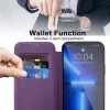Techsuit - SmartMag kinyitható tok - iPhone 13 Pro - Lila