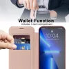 Techsuit - SmartMag kinyitható tok - iPhone 13 Pro Max - Rózsaszín