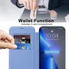 Techsuit - SmartMag kinyitható tok - iPhone 13 Pro Max - VIlágoskék