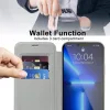 Techsuit - SmartMag kinyitható tok - iPhone 13 Pro Max - Szürke