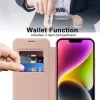 Techsuit - SmartMag kinyitható tok - iPhone 14 Plus - Rózsaszín