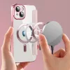 Techsuit - SmartMag kinyitható tok - iPhone 14 Plus - Rózsaszín