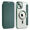 Techsuit - SmartMag kinyitható tok - iPhone 14 Plus - Zöld