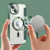 Techsuit - SmartMag kinyitható tok - iPhone 14 Plus - Zöld