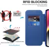 Techsuit - SmartMag Book Case - iPhone 14 Plus - Blue