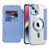 Techsuit - SmartMag kinyitható tok - iPhone 14 Plus - VIlágoskék
