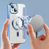 Techsuit - SmartMag kinyitható tok - iPhone 14 Plus - VIlágoskék