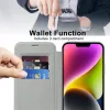 Techsuit - SmartMag kinyitható tok - iPhone 14 Plus - Szürke