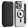 Techsuit - SmartMag Book Case - iPhone 14 Pro Max - Black