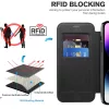 Techsuit - SmartMag Book Case - iPhone 14 Pro Max - Black