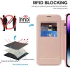 Techsuit - SmartMag kinyitható tok - iPhone 14 Pro Max - Rózsaszín
