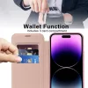 Techsuit - SmartMag kinyitható tok - iPhone 14 Pro Max - Rózsaszín