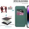 Techsuit - SmartMag kinyitható tok - iPhone 14 Pro Max - Zöld