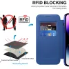 Techsuit - SmartMag kinyitható tok - iPhone 14 Pro Max - Kék