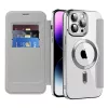 Techsuit - SmartMag kinyitható tok - iPhone 14 Pro Max - Szürke