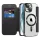 Techsuit - SmartMag Book Case - iPhone 15 - Black