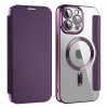 Techsuit - SmartMag kinyitható tok - iPhone 15 Pro - Lila