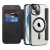Techsuit - SmartMag Book Case - iPhone 15 Plus - Black