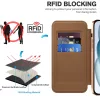 Techsuit - SmartMag kinyitható tok - iPhone 15 Plus - Barna