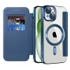 Techsuit - SmartMag kinyitható tok - iPhone 15 Plus - Kék