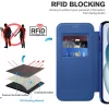 Techsuit - SmartMag kinyitható tok - iPhone 15 Plus - Kék