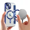 Techsuit - SmartMag kinyitható tok - iPhone 15 Plus - Kék