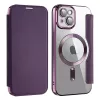 Techsuit - SmartMag Book Case - iPhone 15 Plus - Purple