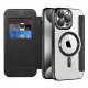 Techsuit - SmartMag kinyitható tok - iPhone 15 Pro Max - Fekete