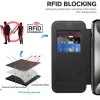 Techsuit - SmartMag kinyitható tok - iPhone 15 Pro Max - Fekete