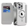 Techsuit - SmartMag kinyitható tok - iPhone 15 Pro Max - Szürke