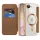 Techsuit - SmartMag Book Case - iPhone 16e / iPhone 17e - Brown