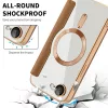 Techsuit - SmartMag Book Case - iPhone 16e / iPhone 17e - Brown