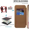 Techsuit - SmartMag Book Case - iPhone 16e / iPhone 17e - Brown