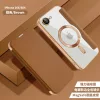 Techsuit - SmartMag Book Case - iPhone 16e / iPhone 17e - Brown