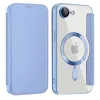 Techsuit - SmartMag Book Case - iPhone 16e / iPhone 17e - Light Blue