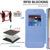 Techsuit - SmartMag Book Case - iPhone 16e / iPhone 17e - Light Blue