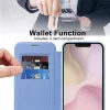 Techsuit - SmartMag Book Case - iPhone 16e / iPhone 17e - Light Blue