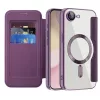 Techsuit - SmartMag Book Case - iPhone 16e / iPhone 17e - Purple