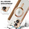 Techsuit - SmartMag kinyitható tok - iPhone 16 Plus - Barna