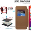 Techsuit - SmartMag kinyitható tok - iPhone 16 Plus - Barna
