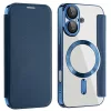Techsuit - SmartMag Book Case - iPhone 16 Plus - Blue