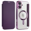 Techsuit - SmartMag Book Case - iPhone 16 Plus - Purple