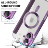Techsuit - SmartMag Book Case - iPhone 16 Plus - Purple