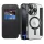Techsuit - SmartMag Book Case - iPhone 16 Pro - Black