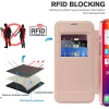 Techsuit - SmartMag kinyitható tok - iPhone 16 Pro - Rózsaszín